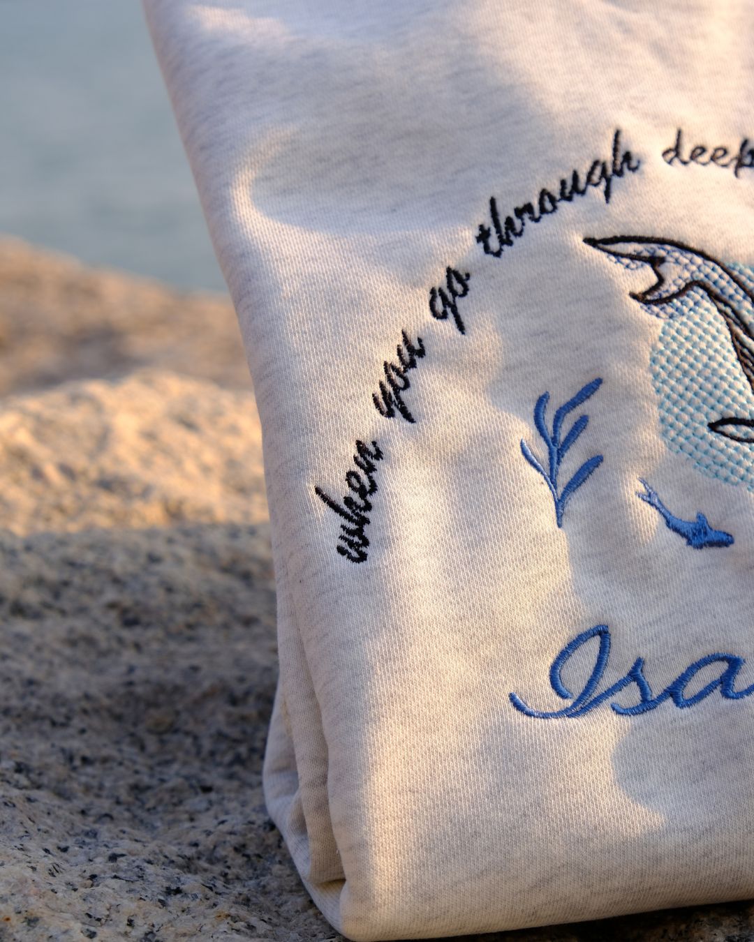 When you go through deep water